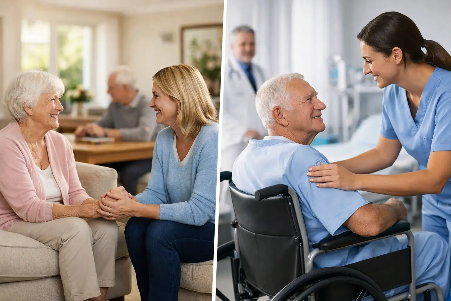 Care Home vs Nursing Home: Key Differences