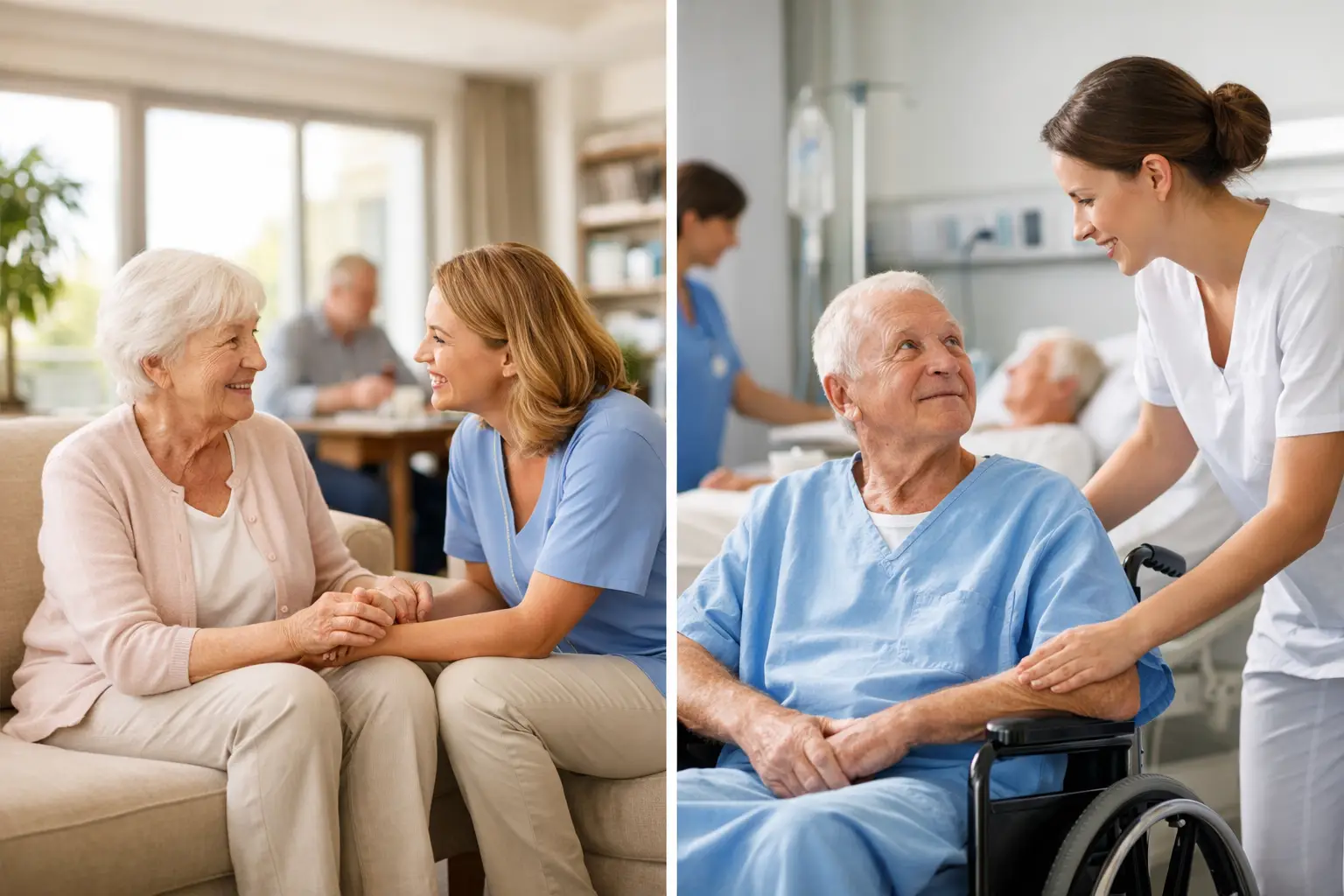 Assisted Living Versus Nursing Home