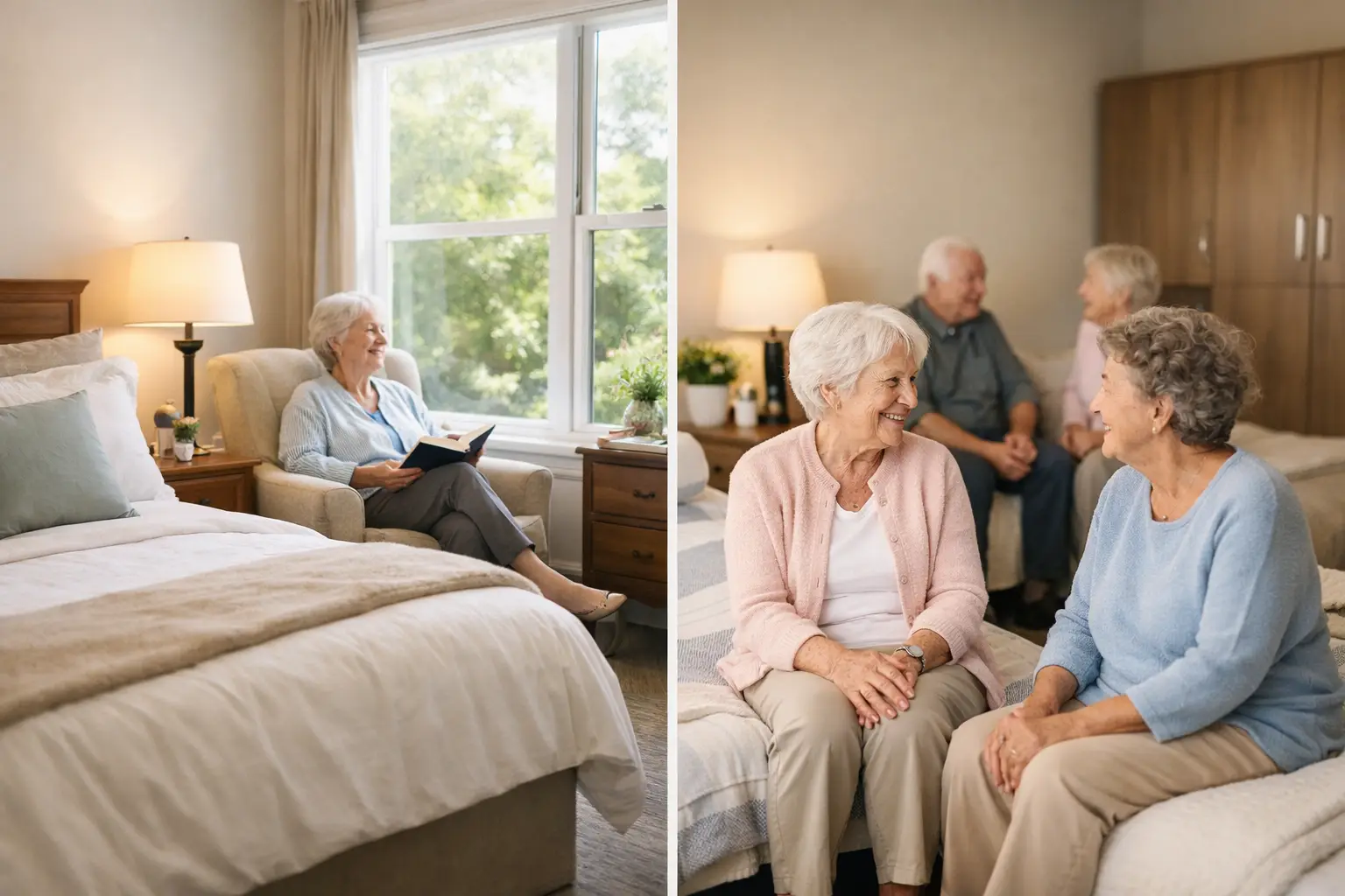 Private Room vs Shared Senior Living Choices