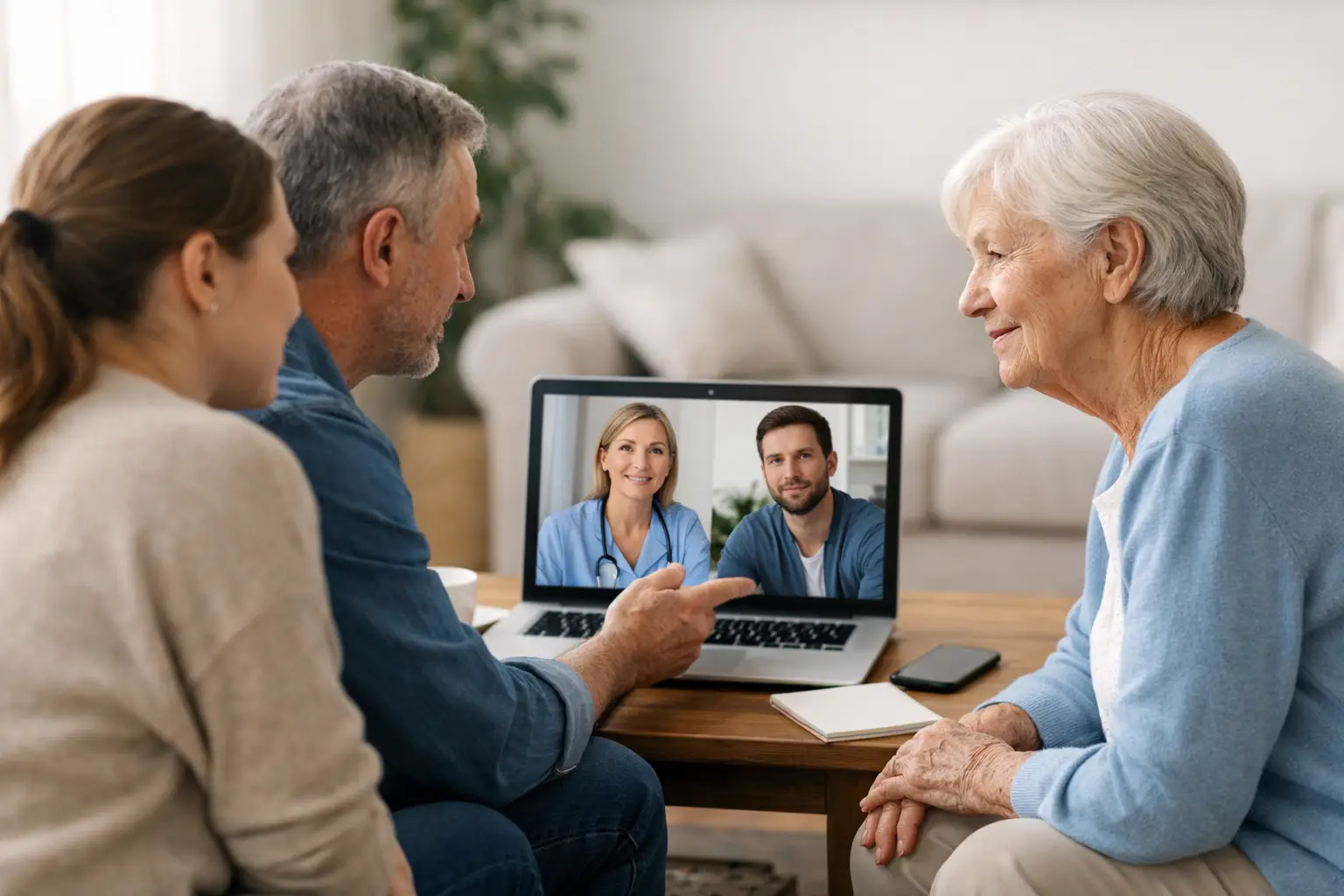 Family Communication Example for Senior Care